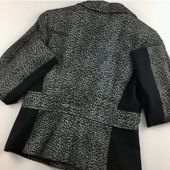 Classiques Entier Perfect Condition Chic Leopard Jacquard Jacket - Picture 6 of 6